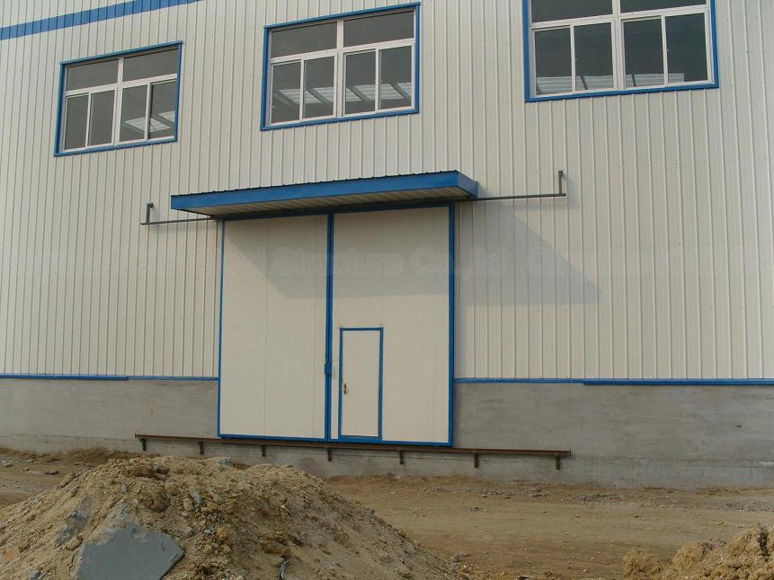 Portal Frame Prefabricated Light Steel Structure Workshop Construction Chemical Center (KXD-71)
