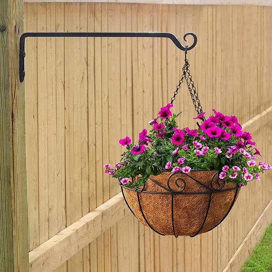 Garden Steel Wire Flower Hanging Basket