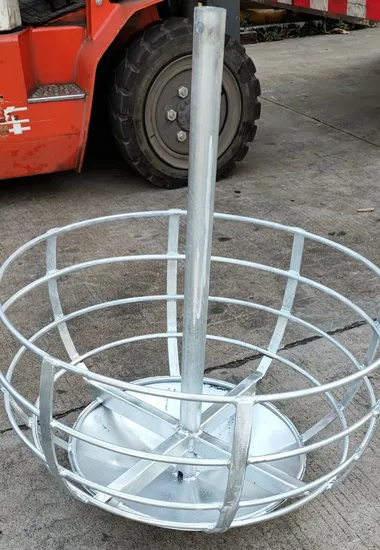 Customized Outdoor Garden Yard Metal Hanging Planter Basket Bending Basket
