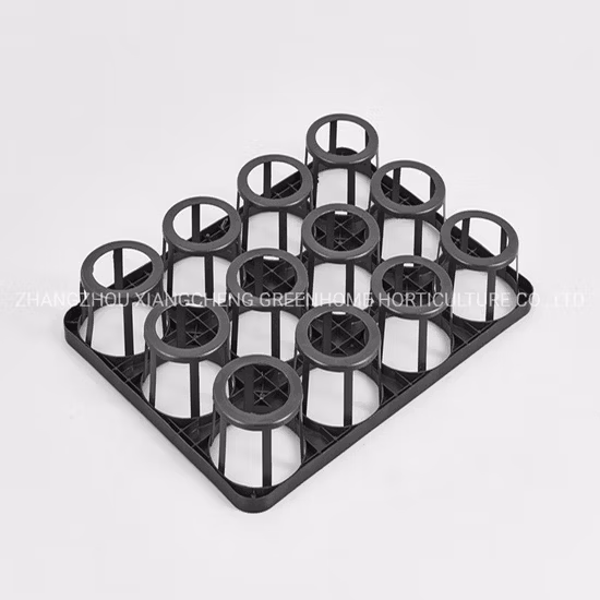 12 Holes and 15 Holes Plastic Orchid Pot Carry Tray for Nursery Pot