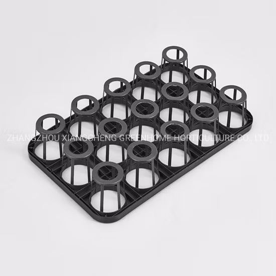 12 Holes and 15 Holes Plastic Orchid Pot Carry Tray for Nursery Pot