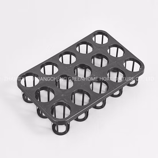 12 Holes and 15 Holes Plastic Orchid Pot Carry Tray for Nursery Pot
