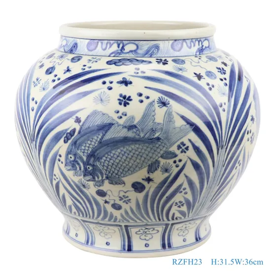 Archaize Blue and White Porcelain Hand