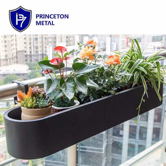 Modern Succulent Aluminum Planter Box Rectangular Planter
