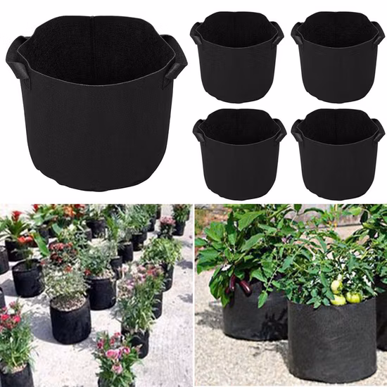 Biodegradable Nonwoven Fruits Nursery Grow Bags Plant Grow Bags Fabric Seedling Pots