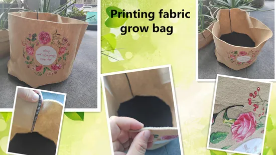 5/710 Gallon Garden Potato Fabric Plant Grow Bag Planter Aeration Non